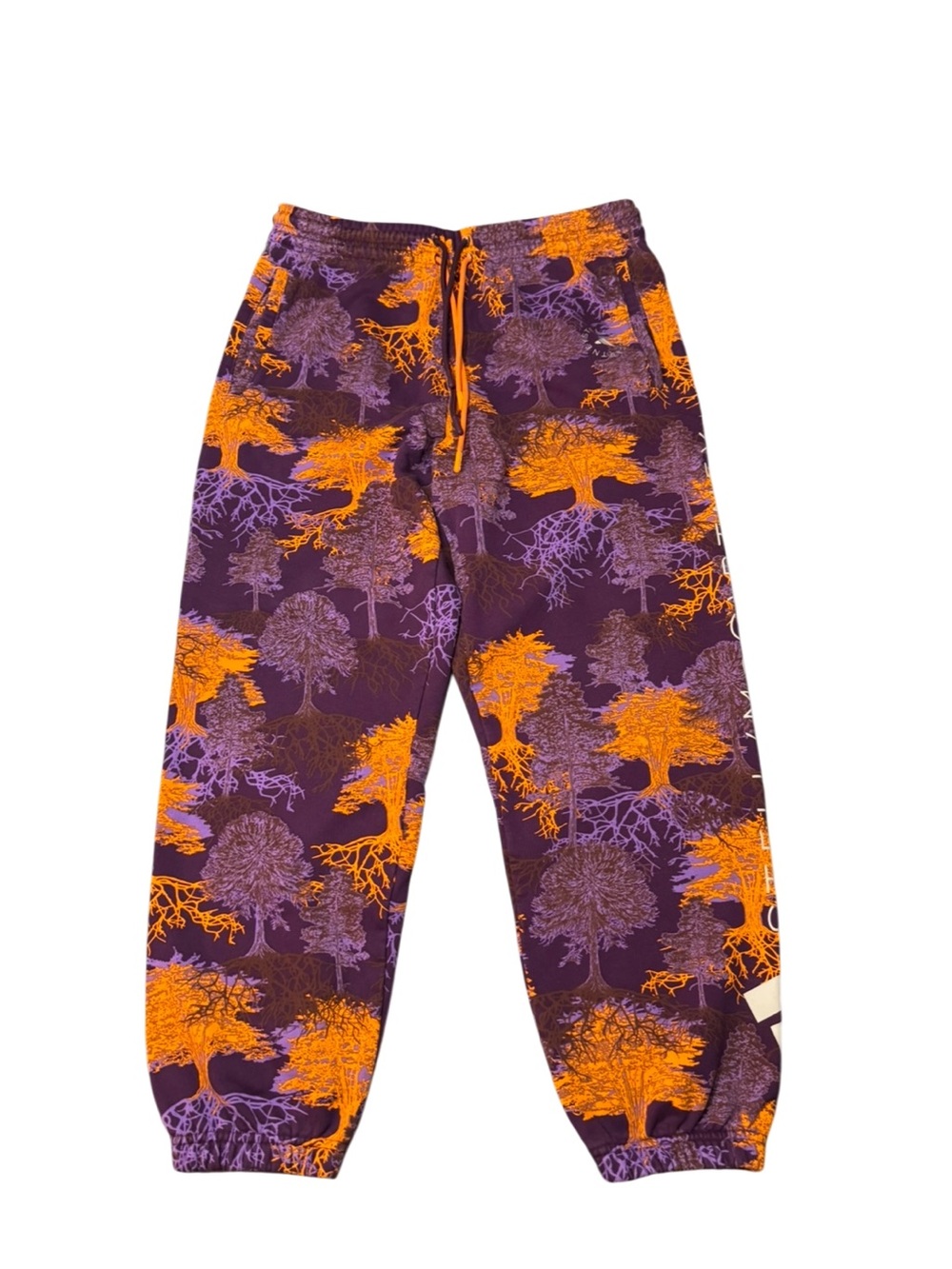 Adidas x Stella McCartney Printed Joggers Psychedelic Tree Purple & Orange Large - Picture 7 of 16